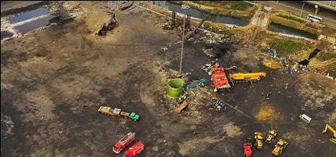 工程機械、天津港