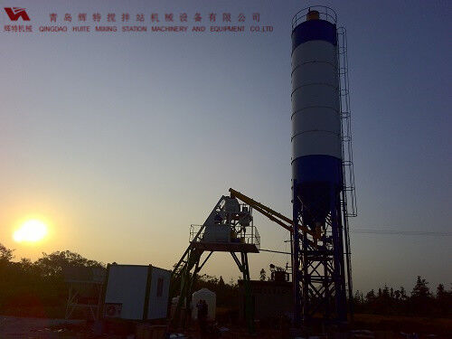 攪拌站HZS35易損件少，維護簡單，運行費用低