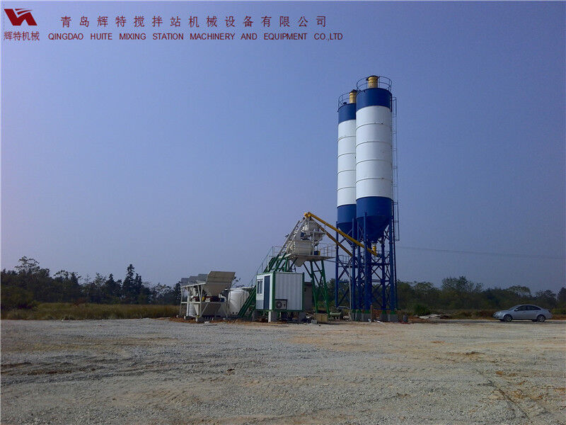 攪拌站HZS35易損件少，維護簡單，運行費用低