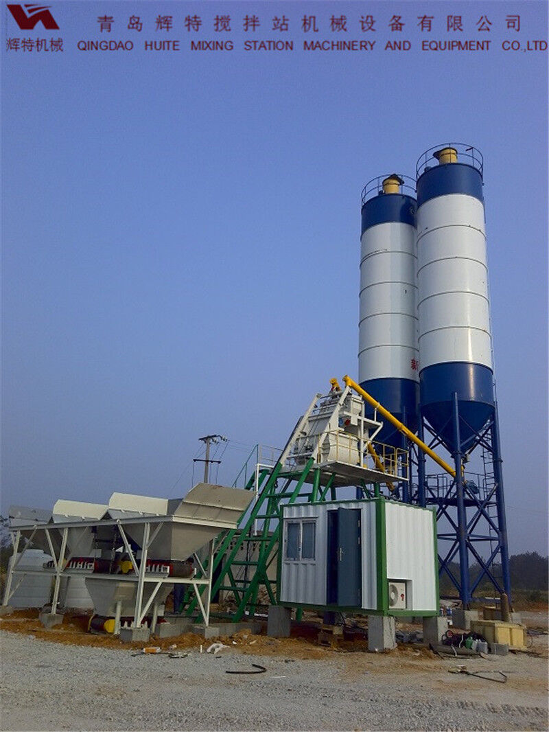 攪拌站HZS35易損件少，維護簡單，運行費用低