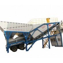 拖掛式混凝土攪拌站