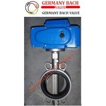 進(jìn)口電動不銹鋼對夾式蝶閥|德國巴赫總代理-上海秉奇